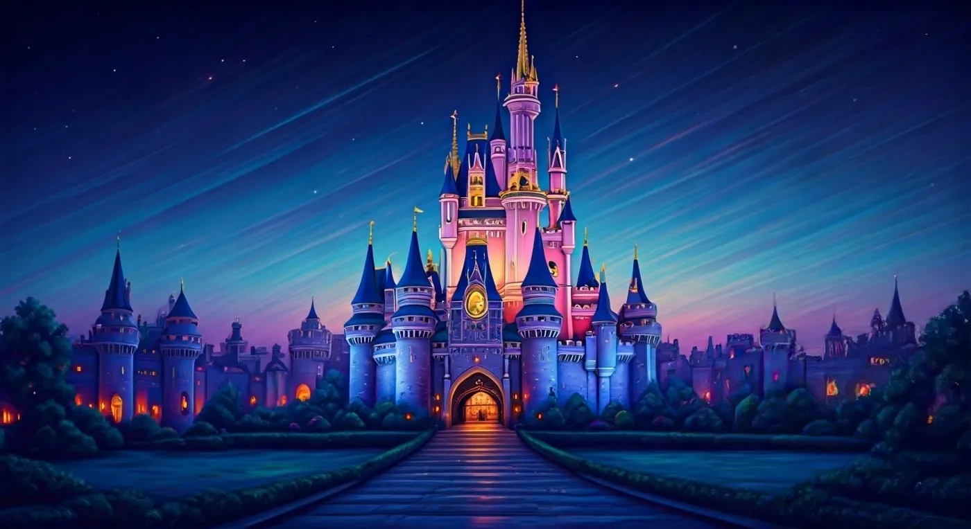 Disney, bajka Disneya, bajki Disneya, zamek Disney