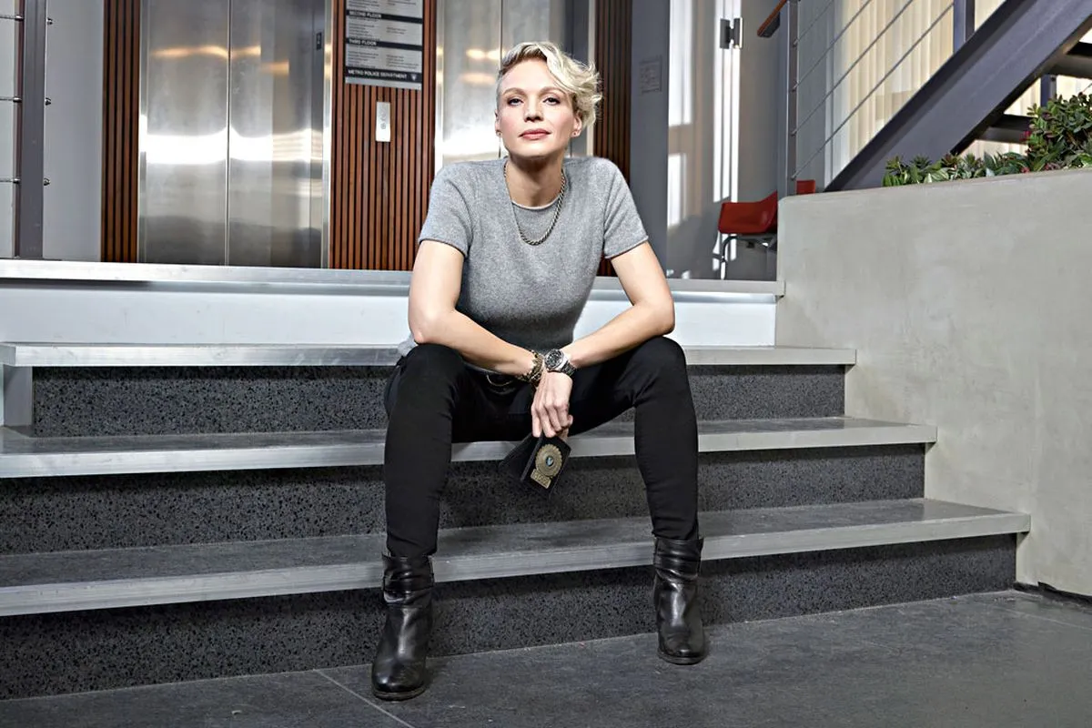 Kristin Lehman w czwartym sezonie serialu "Motyw"