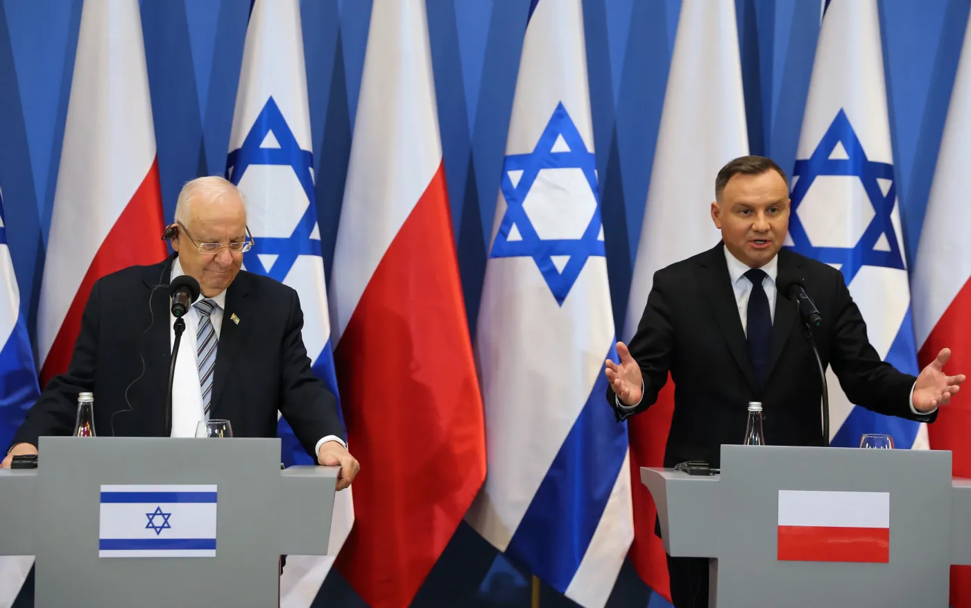 Prezydent Izraela: Polska stała się największym cmentarzyskiem narodu żydowskiego
