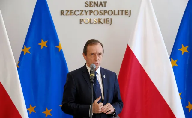 Dziennikarz zapytał Grodzkiego o małżeństwa osób tej samej płci. "Odpowiem jako lekarz..."