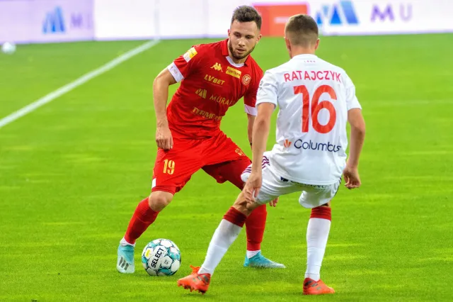 ŁKS lepszy od Widzewa w 65. derbach Łodzi i pierwszy w tabeli 1. ligi