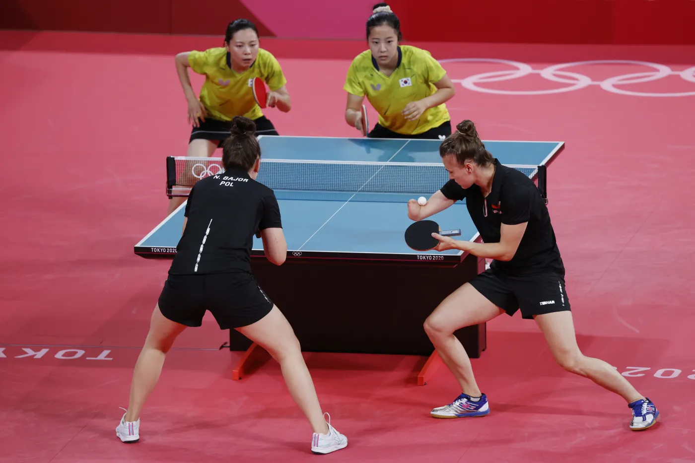 Tokio 2020. Koreanki za mocne. Polki dostały lanie w 1. rundzie