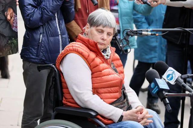 Europoseł Janina Ochojska niewpuszczona na teren strefy stanu wyjątkowego [WIDEO]