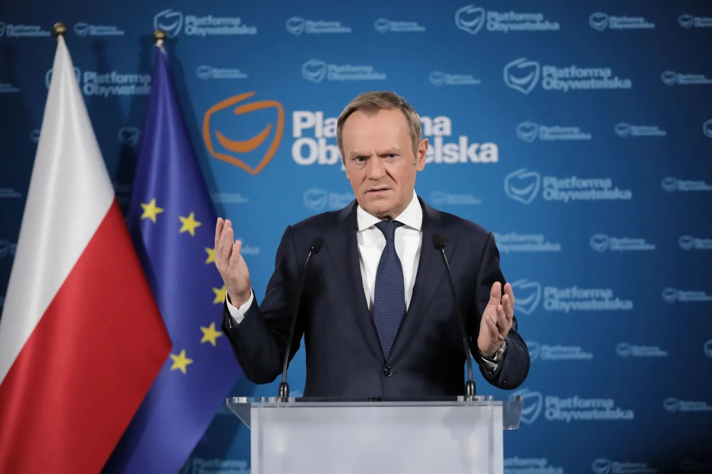 Starcie Grabca z Müllerem. Poszło o konferencję Tuska