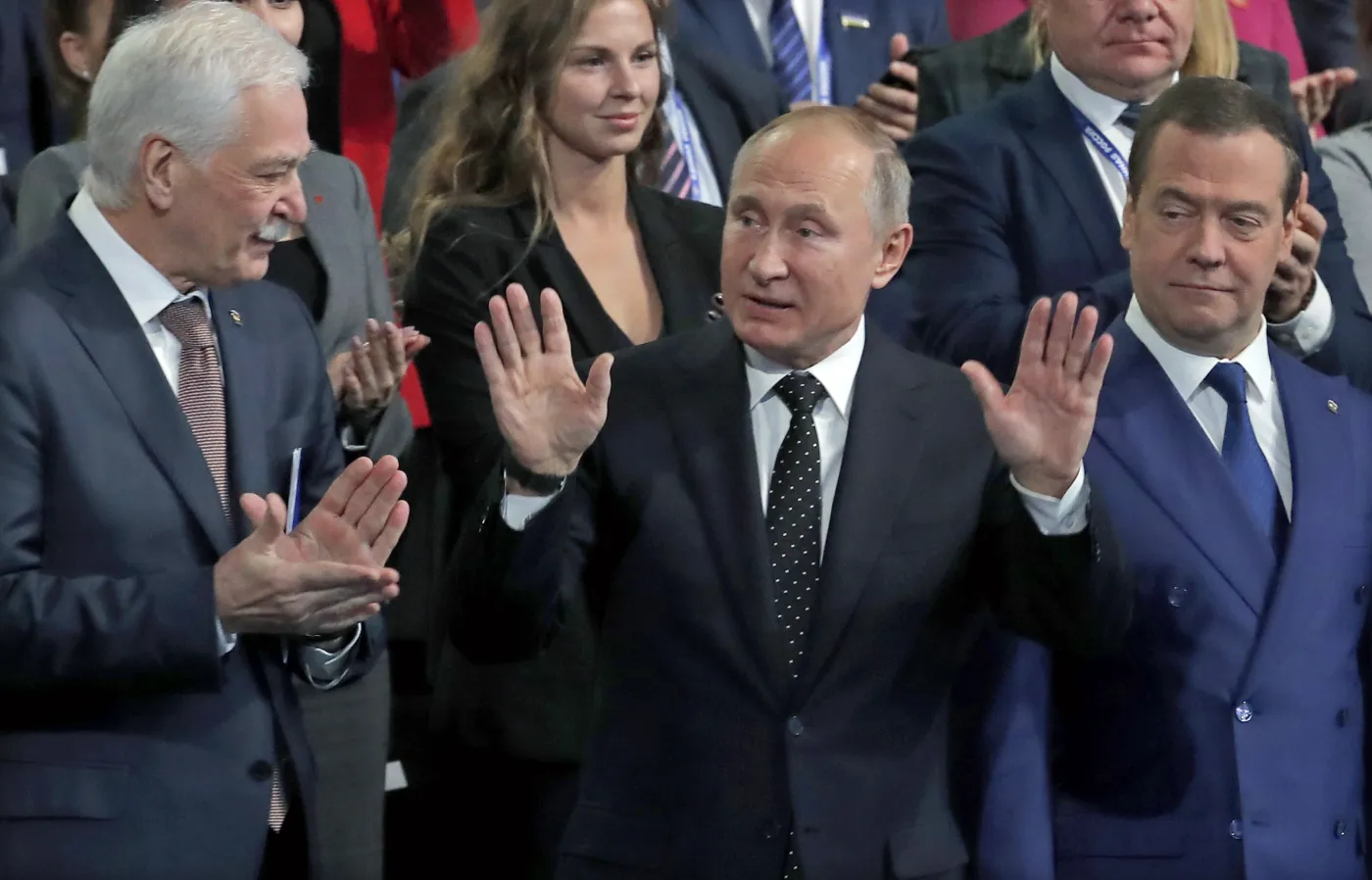 Borys Gryzłow, Władimir Putin i Dmitrij Miedwiediew