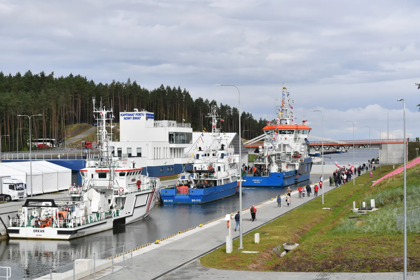 Kanał przez Mierzeję Wiślaną oficjalnie otwarty
