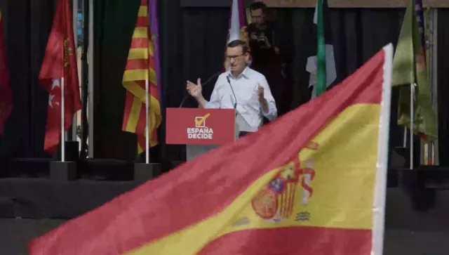 Morawiecki na festynie hiszpańskiej partii Vox ostro bije w UE. "To nie oni tworzą Europę"