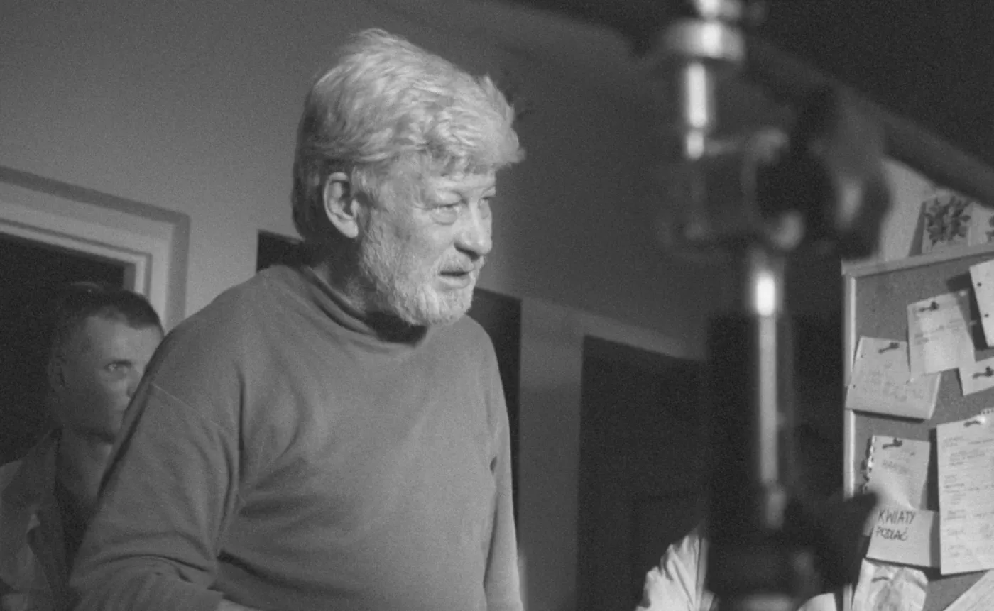 Roman Załuski na planie filmu pt. Komedia małżeńska