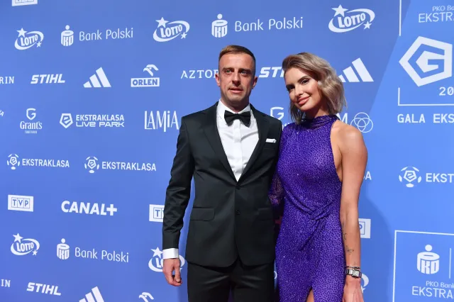 Żona Kamila Grosickiego błyszczała na gali Ekstraklasy [FOTO]