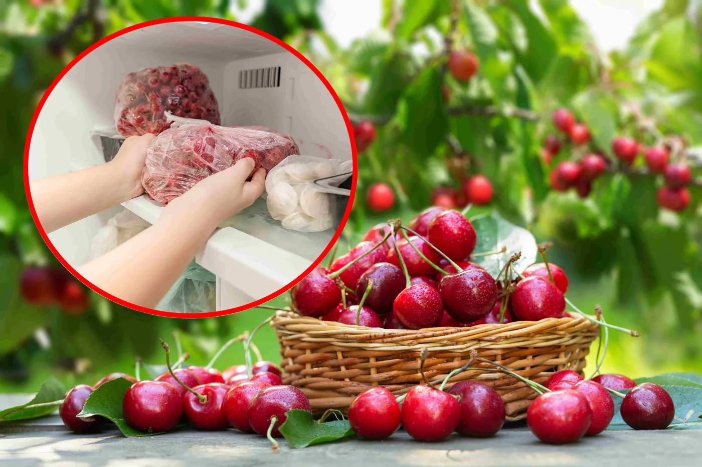 Jak mrozić czereśnie? Z pestkami czy bez?