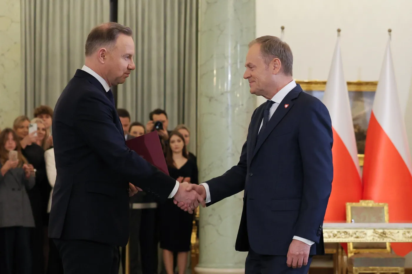 Donald Tusk, Andrzej Duda