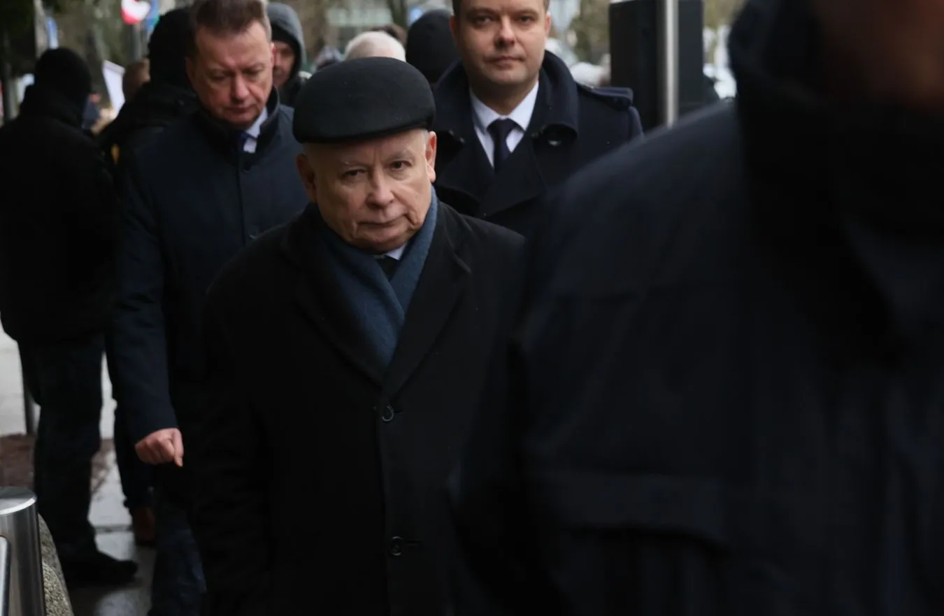 Jarosław Kaczyński, Mariusz Błaszczak, Rafał Bochenek