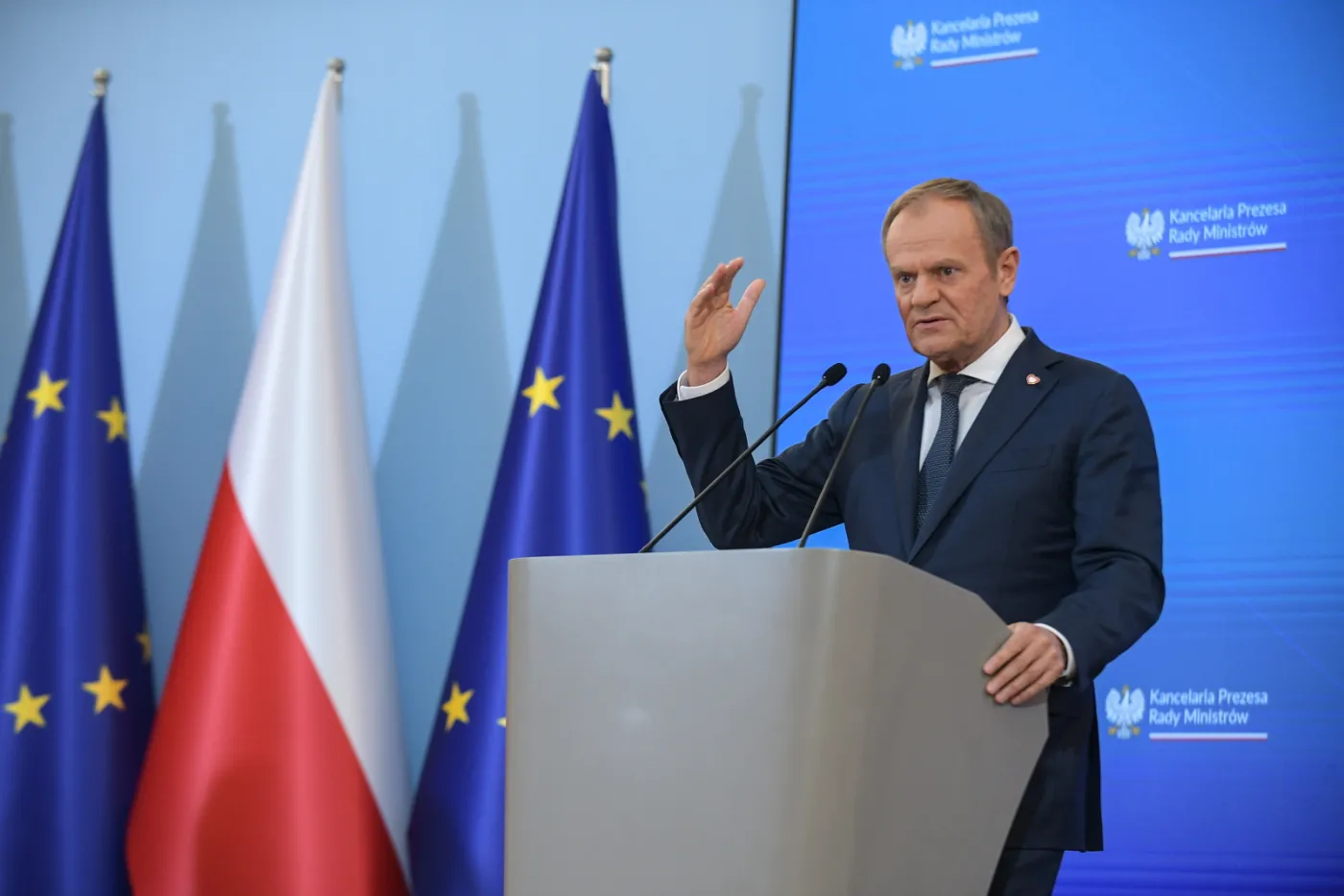 Tusk o bezpieczeństwie Europy. "Gdyby słowa mogły zamienić się w pociski"