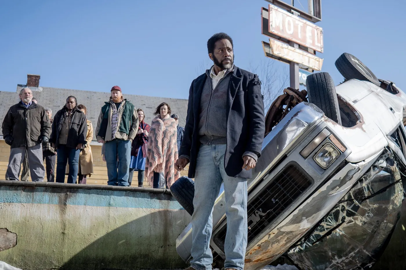 Harold Perrineau w trzecim sezonie serialu "Stamtąd"