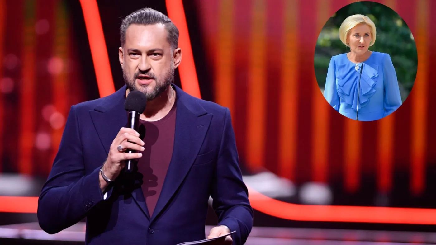 Marcin Prokop zażartował z prezydentowej Agaty Dudy