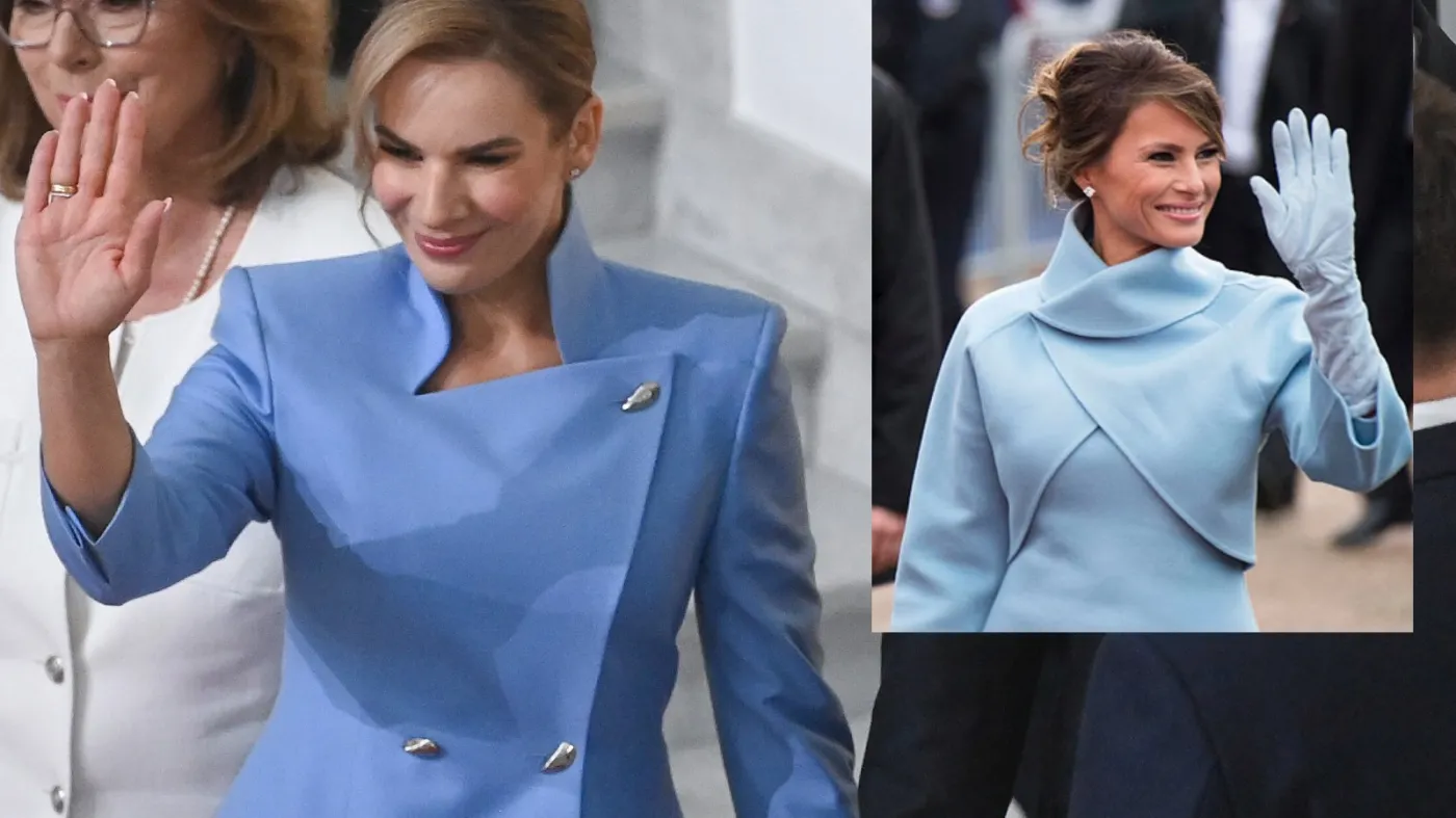 Marta Nawrocka jak Melania Trump? Spójrzcie tylko  na te zdjęcia [FOTO]