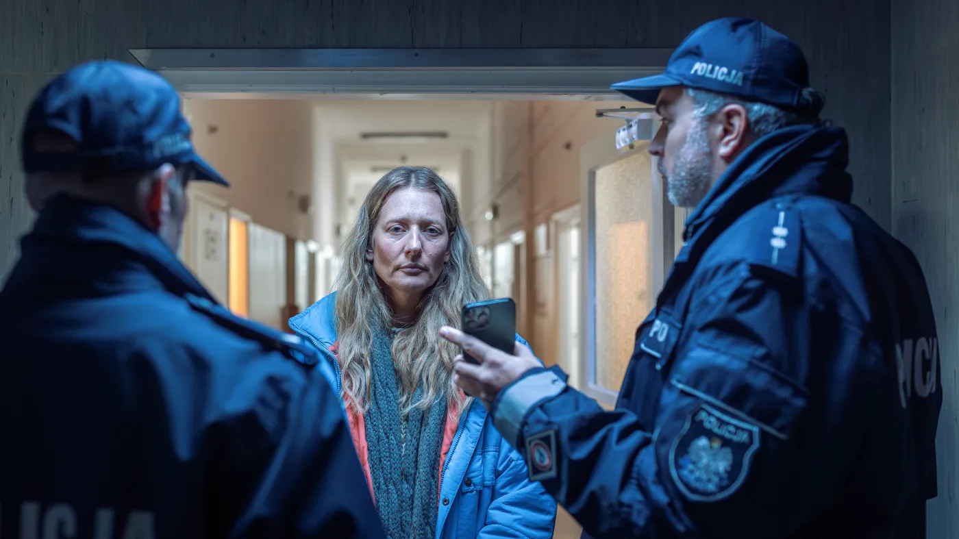 Magdalena Popławska w drugim odcinku serialu "Scheda"