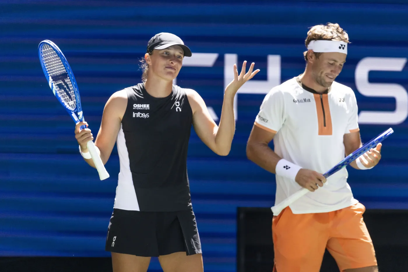 Iga Świątek i Casper Ruud w półfinale miksta US Open