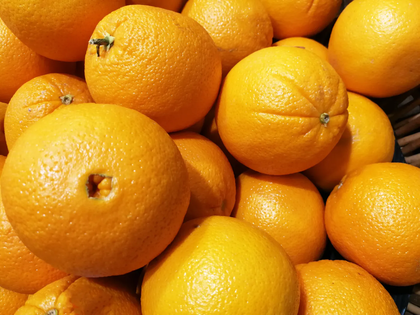 Close-up,Of,Navel,Orange.,Round,Shape,Of,Orange.