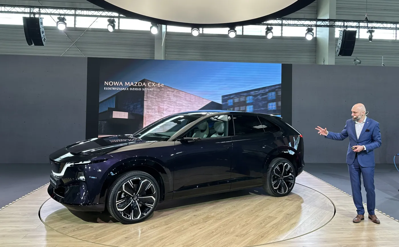 Nowa Mazda CX-6e debiutuje podczas Poznań Motor Show