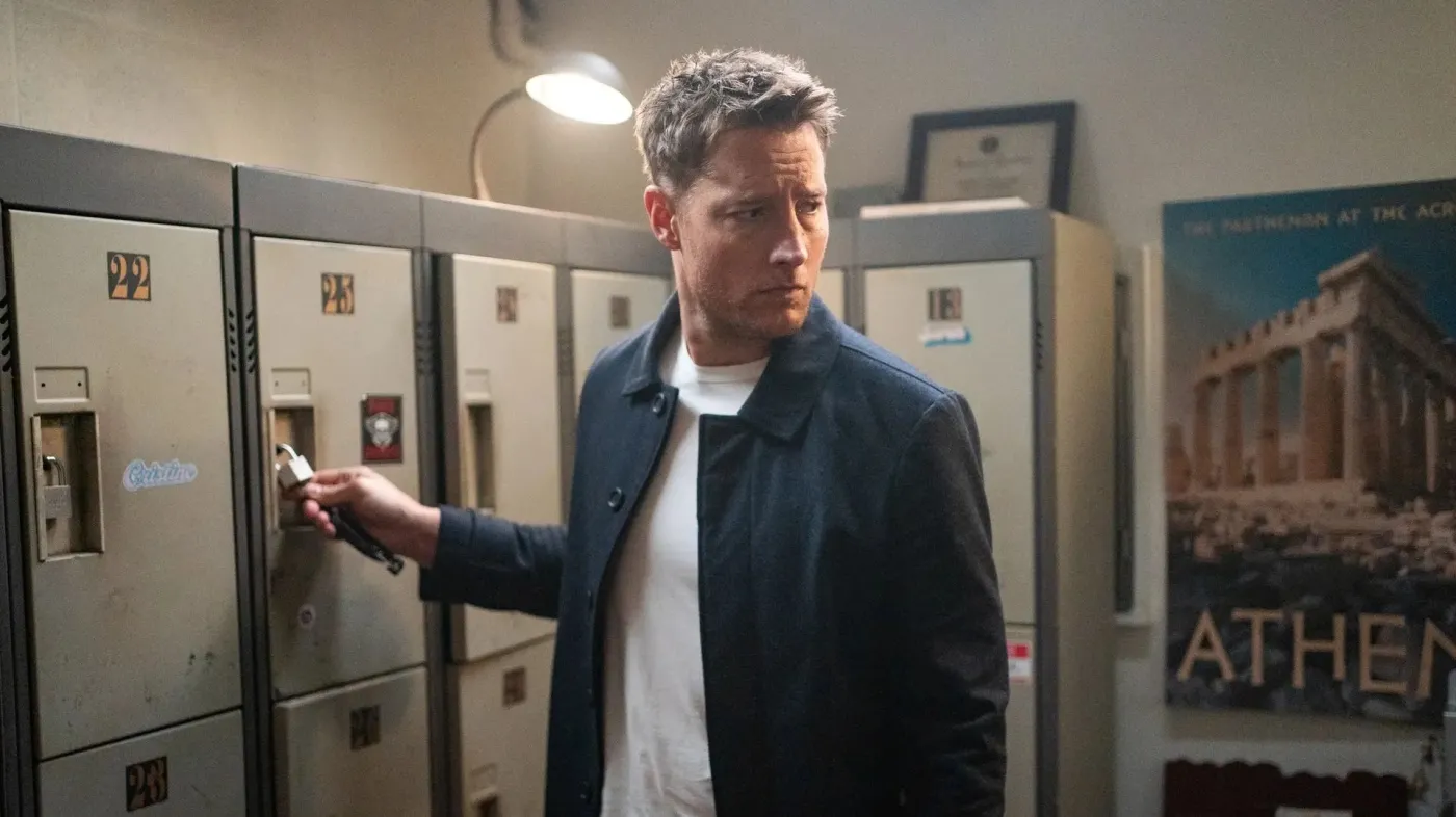 Justin Hartley w trzecim sezonie serialu "Tropiciel"