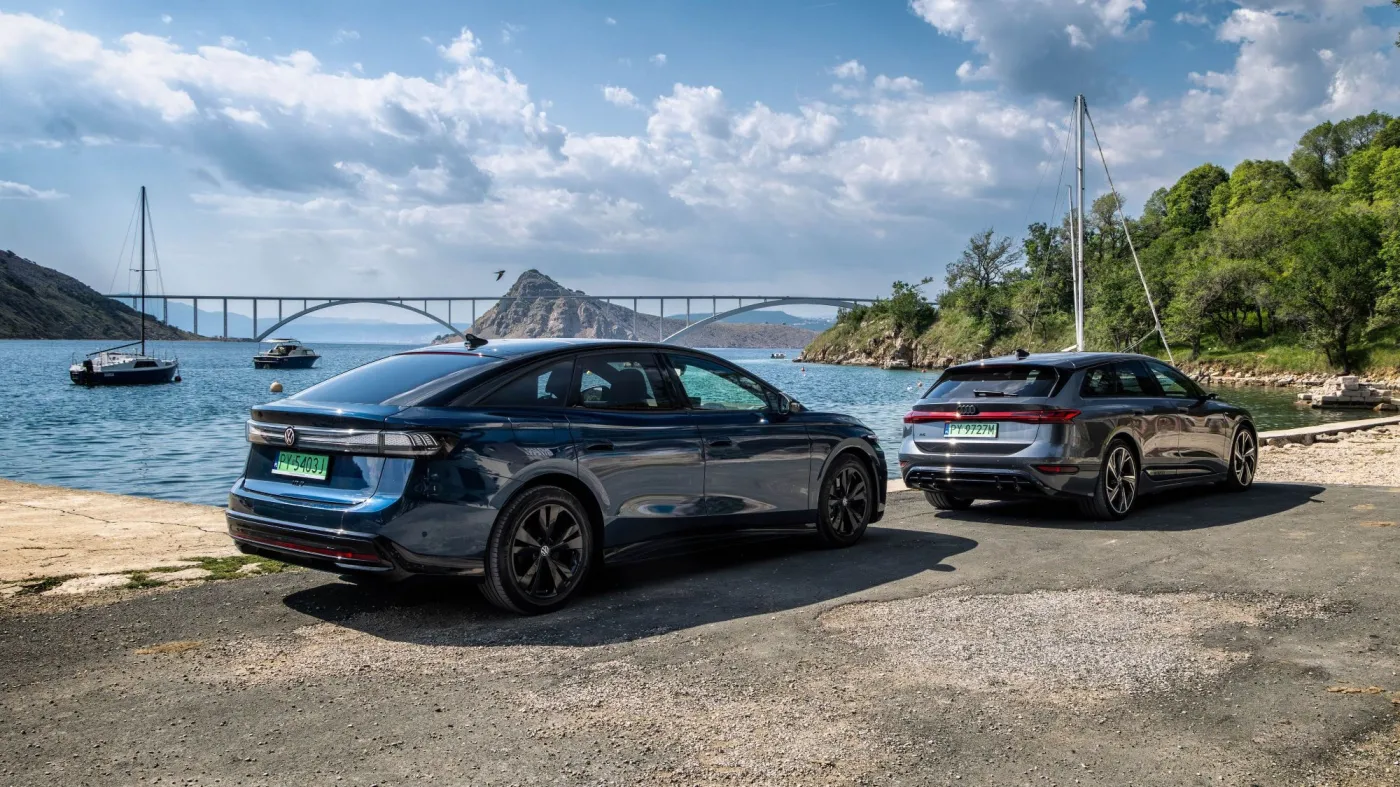 Volkswagen ID.7 Pro S i Audi A6 Avant e-tron