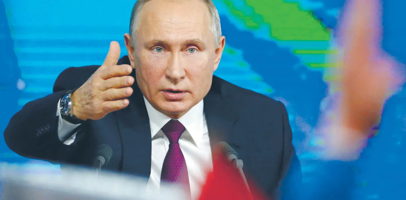 Słupki poparcia dla Putina lecą na łeb, na szyję