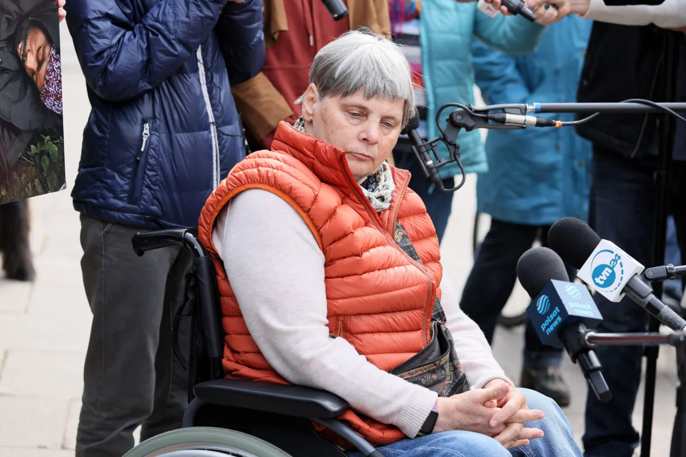 Europoseł Janina Ochojska niewpuszczona na teren strefy stanu wyjątkowego [WIDEO]