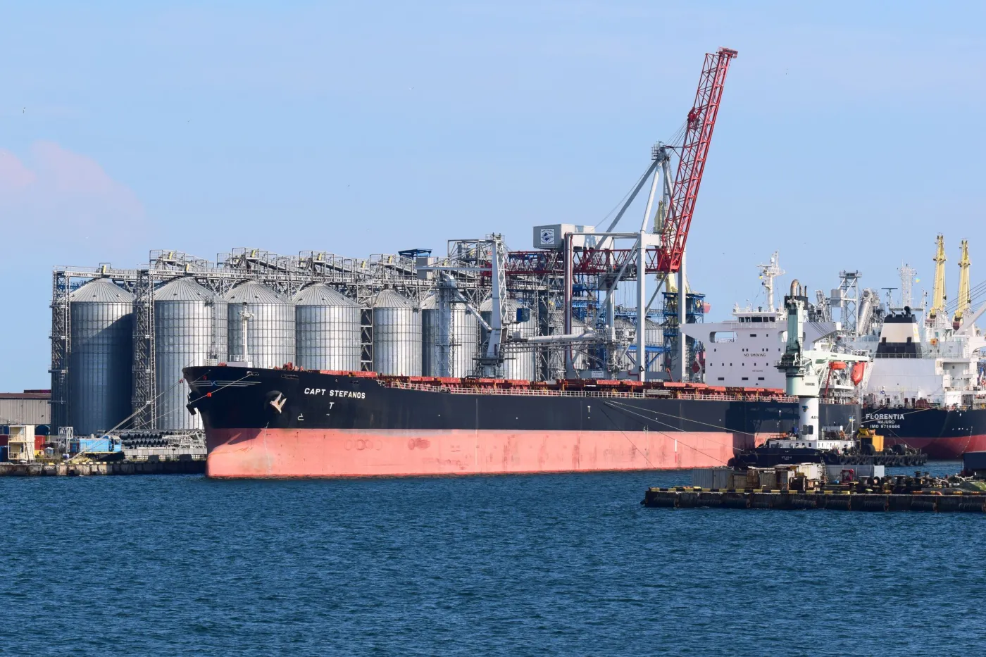 Odessa,Ukraine,-,August,10,2021:,Sea,Transportation,Of,Grain.