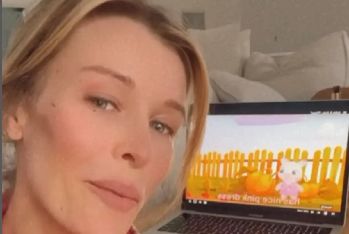 4-letnia córka Krupy będzie nauczać w sieci z mamą. "Great pomysł" [WIDEO]