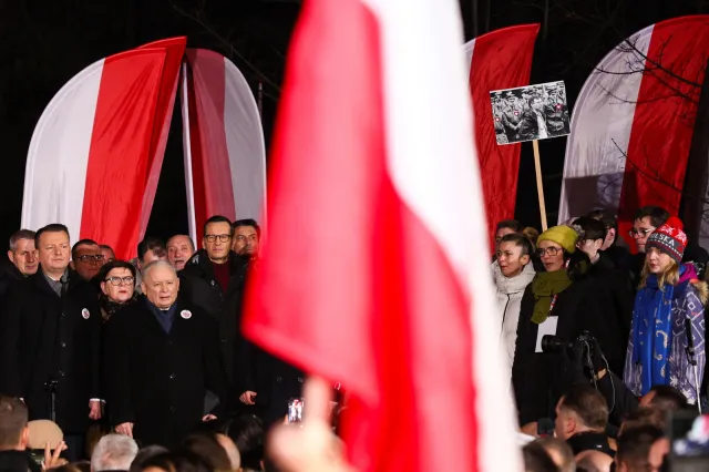 Kaczyński grzmi na proteście: Chodzi o zniszczenie Polski jako kraju