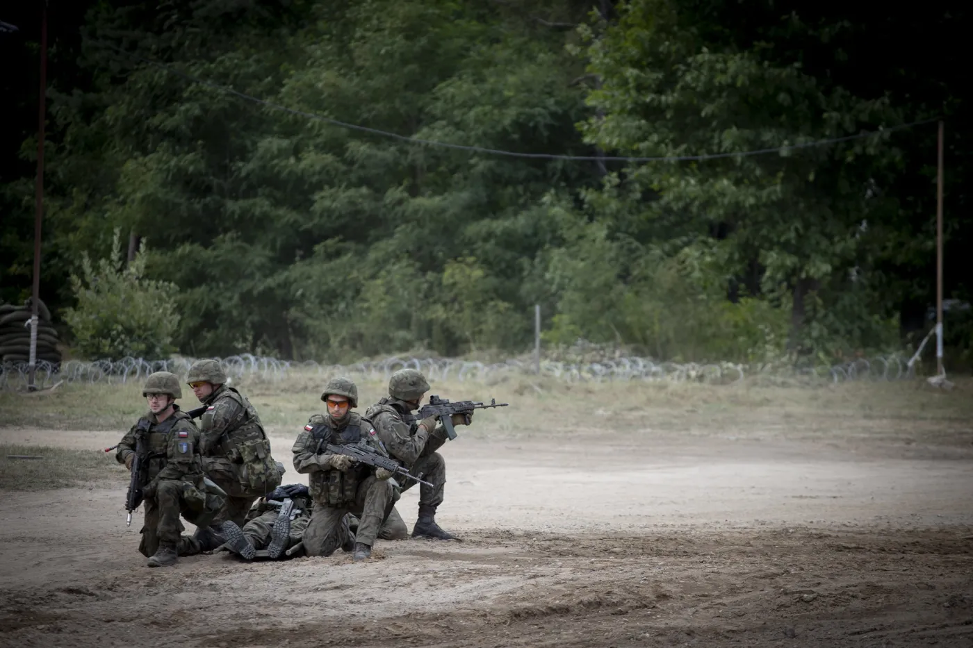 Żołnierze WOT zgubili karabin. Trwają poszukiwania, jednostka zamknięta