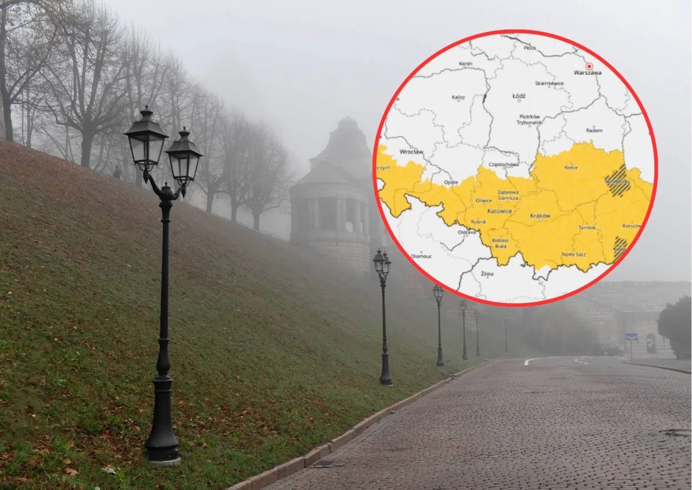 IMGW ostrzega przed niebezpieczną pogodą. Przed nami trudne godziny