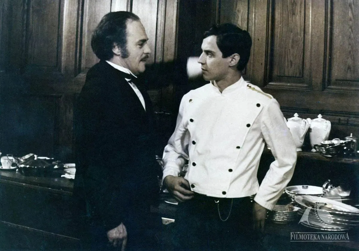 Roman Wilhelmi i Marek Kondrat w filmie "Zaklęte rewiry"