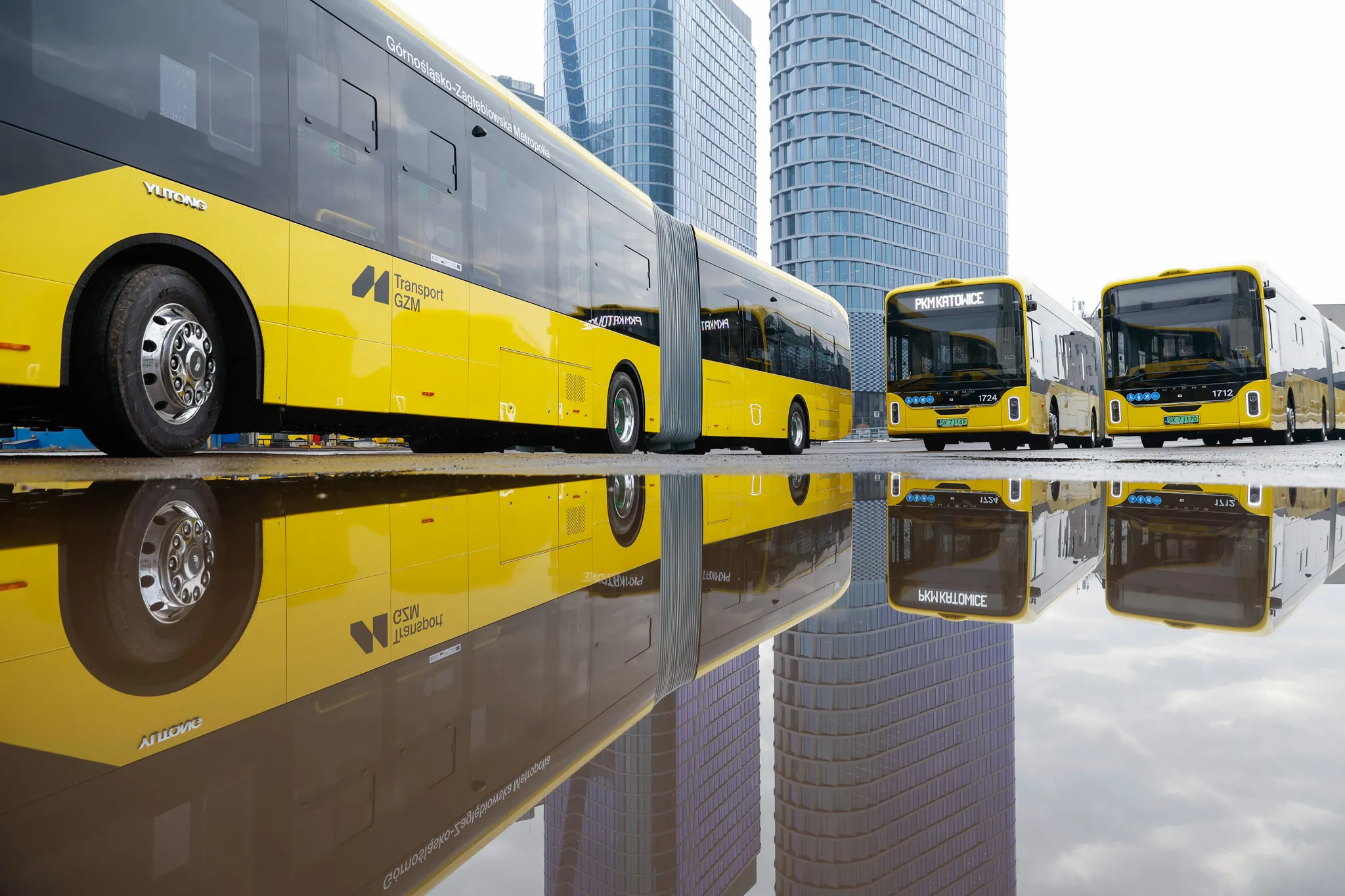 Yutong z kompletem 18-metrowych autobusów w Katowicach