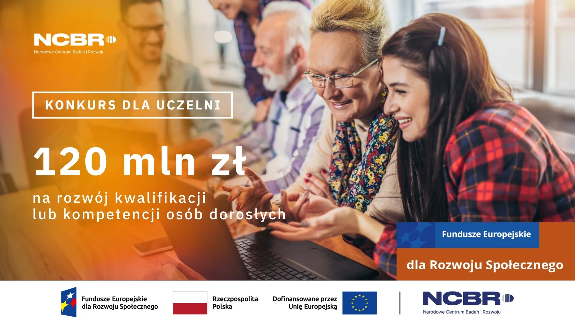 Elastyczne ścieżki edukacji dorosłych w konkursie NCBR