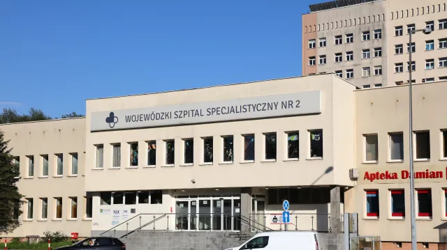 Atak nożownika w szpitalu w Jastrzębiu-Zdroju. Napastnik zatrzymany