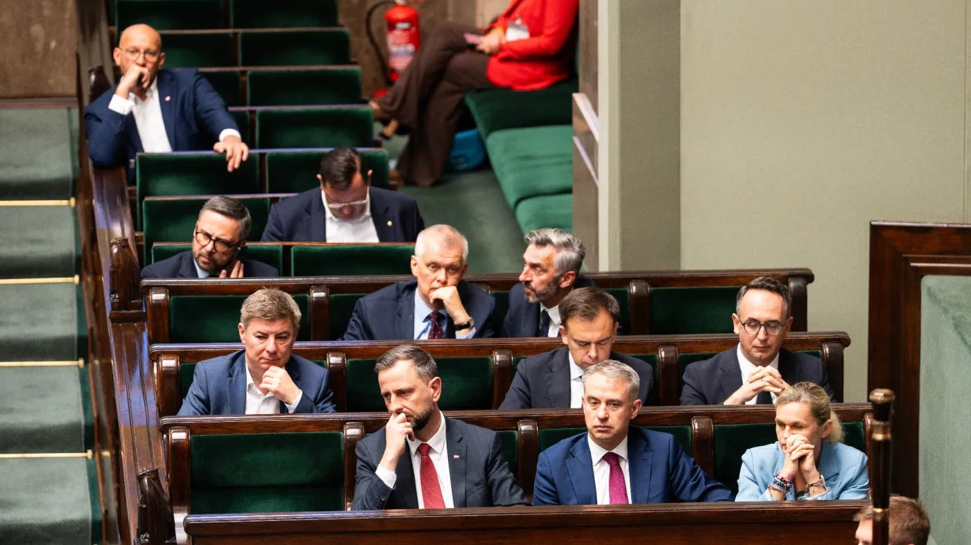 Posiedzenie Sejmu Władysław Kosiniak-Kamysz, Krzysztof Gawkowski, Barbara Nowacka.