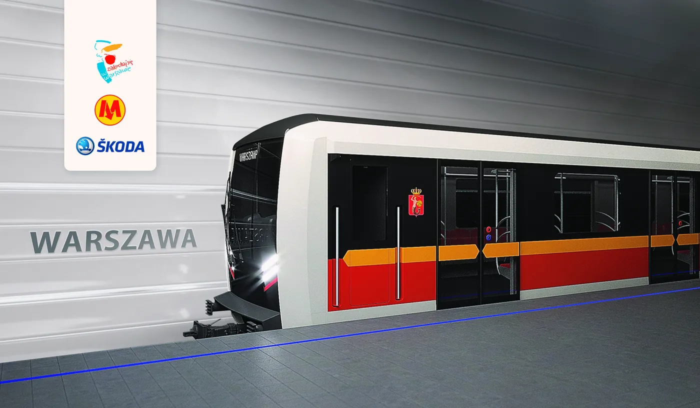 Rekordowy kontrakt metra. Pociągi do Warszawy dostarczy Skoda