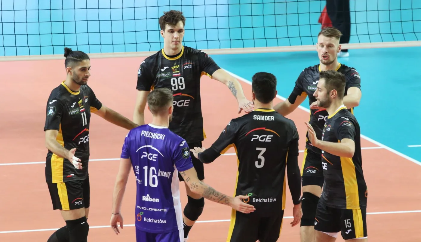 Spacerek Skry z Belgami w siatkarskiej Lidze Mistrzów