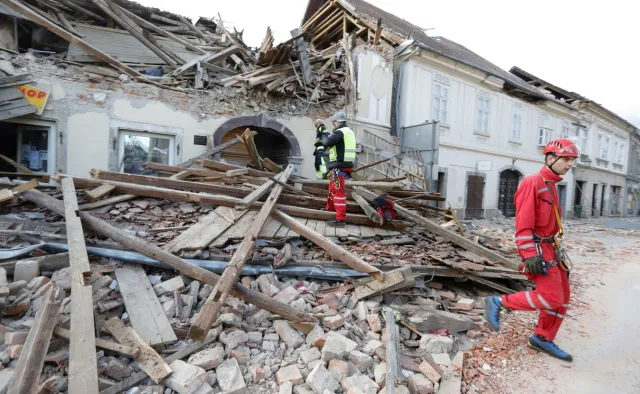 Jedno z najsilniejszych trzęsień ziemi w historii w Chorwacji. Liczba ofiar rośnie