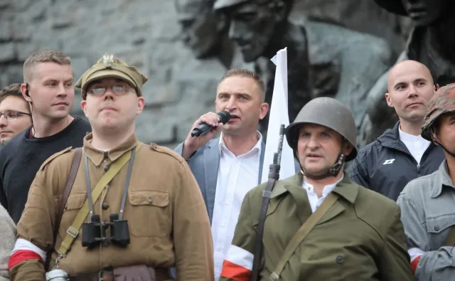 Polityk PiS o zachowaniu Bąkiewicza: To Tusk i Palikot wprowadzili takie standardy