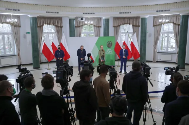 Sytuacja na granicy "daleka od normalizacji". Wiceminister podał warunek dla dziennikarzy