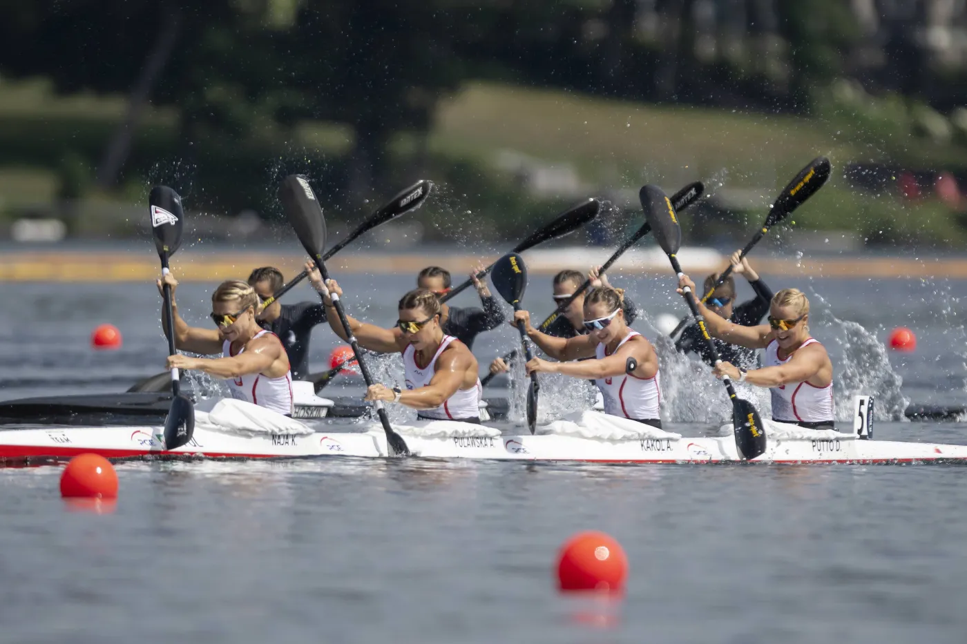 Igrzyska Europejskie. Złoty medal kobiecej czwórki kajakowej na 500 m