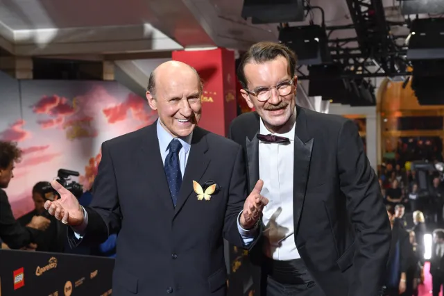 Premiera "Akademii Pana Kleksa". Fronczewski pozuje z Kotem, Zborowska w ciąży, Herbuś z piegami [FOTO]