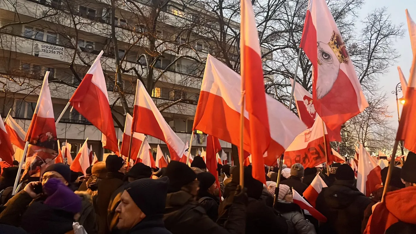 Protest PiS w Warszawie. Trzykrotnie wzywano karetkę