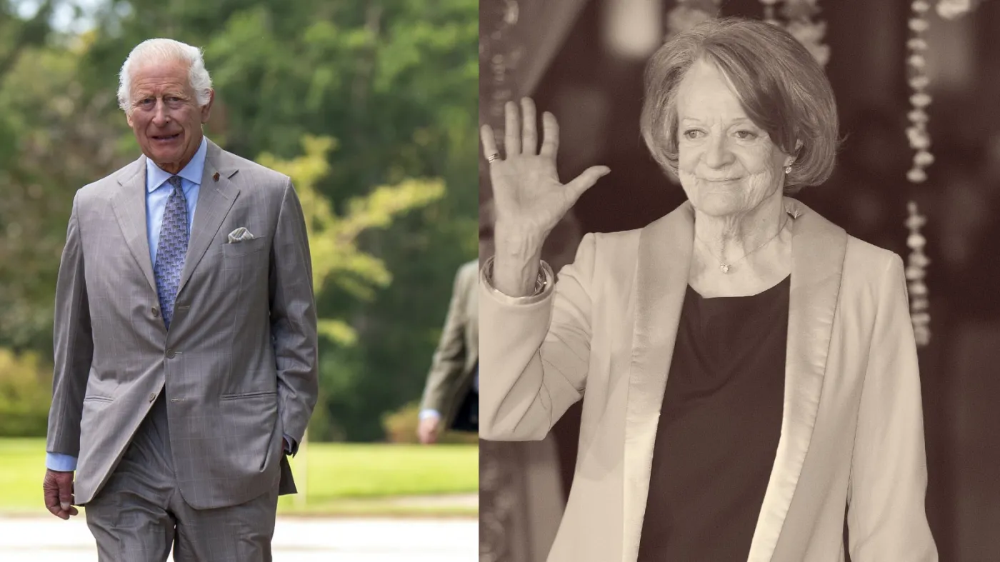 Król Karol III wydał oświadczenie po śmierci Maggie Smith   