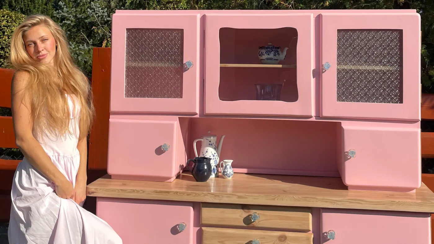 Pola odnawia kredensy z PRL-u. Kiedy zaczynała, wielu pukało się w czoło [WYWIAD]