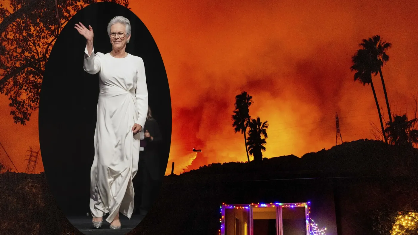 Jamie Lee Curtis porównała pożary w Los Angeles do wojny w Strefie Gazy. Wywołała burzę