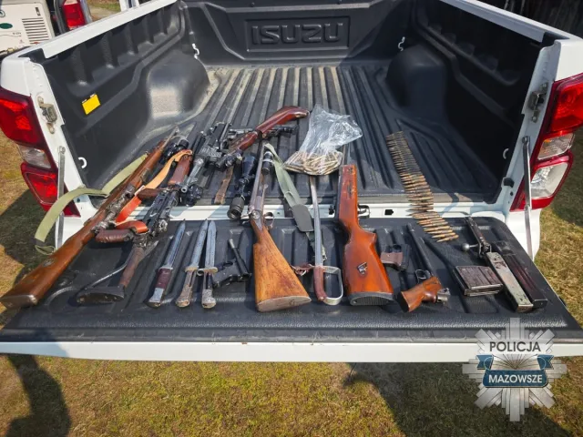 Wielka akcja policji na Mazowszu. Funkcjonariusze weszli jednocześnie na kilkanaście posesji